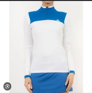 J Lindeberg Agatha Knit Golf Sweater Quarter Zip Pullover
